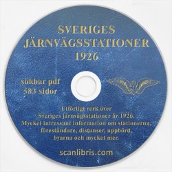 Sveriges Järnvägsstationer 1926