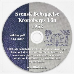 Svensk Bebyggelse Kronobergs län 1952