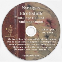 Sveriges Idrottsfolk Blekinge-Halland-Småland-Öland Band 4 från 1944