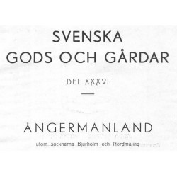 Gods och gårdar Ångermanland del 36