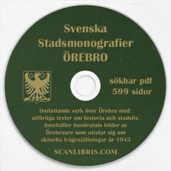 Svenska Stadsmonografier Örebro 1945